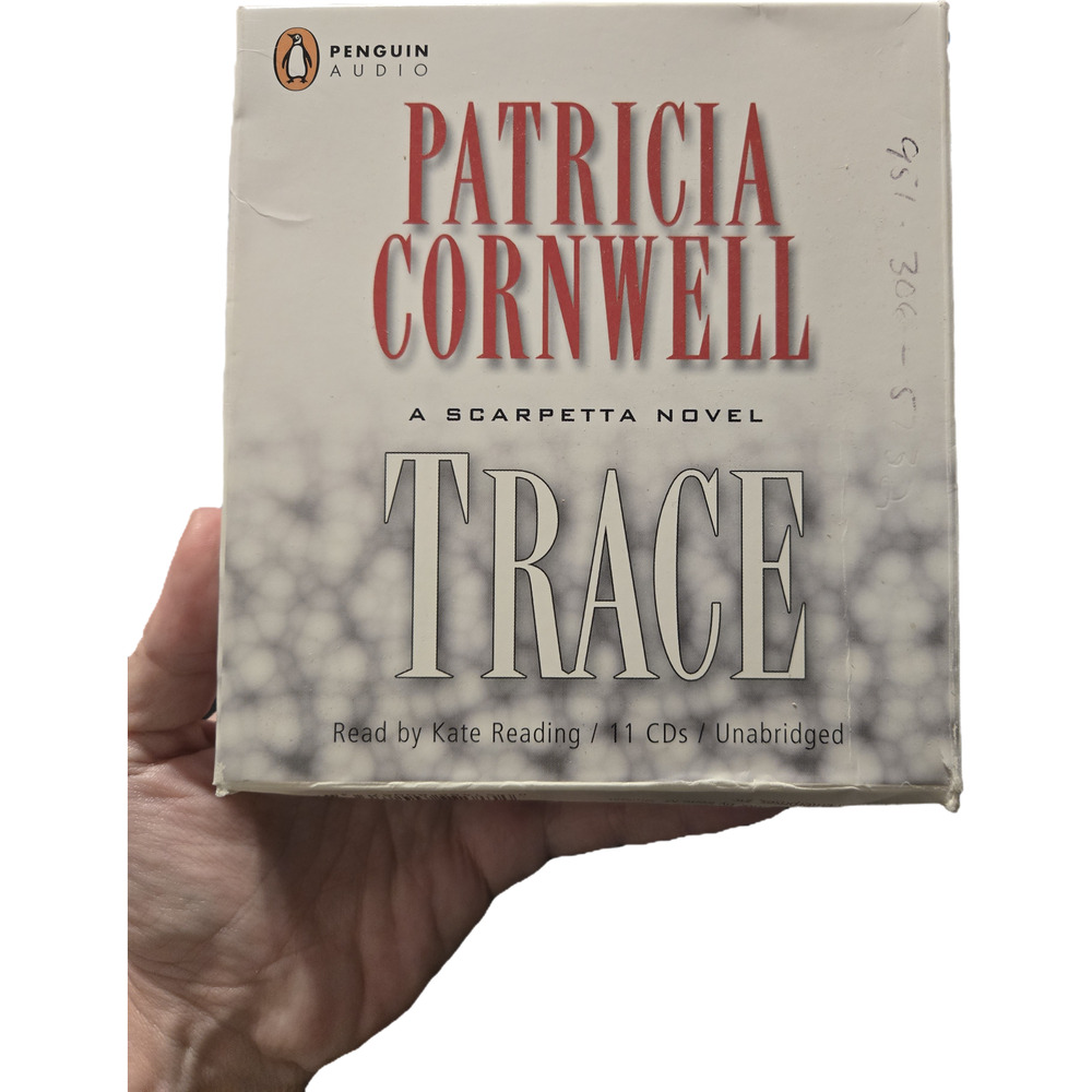 Trace - Patricia Cornwell Kay Scarpetta Novel Unabridged Audiobook CD Thriller